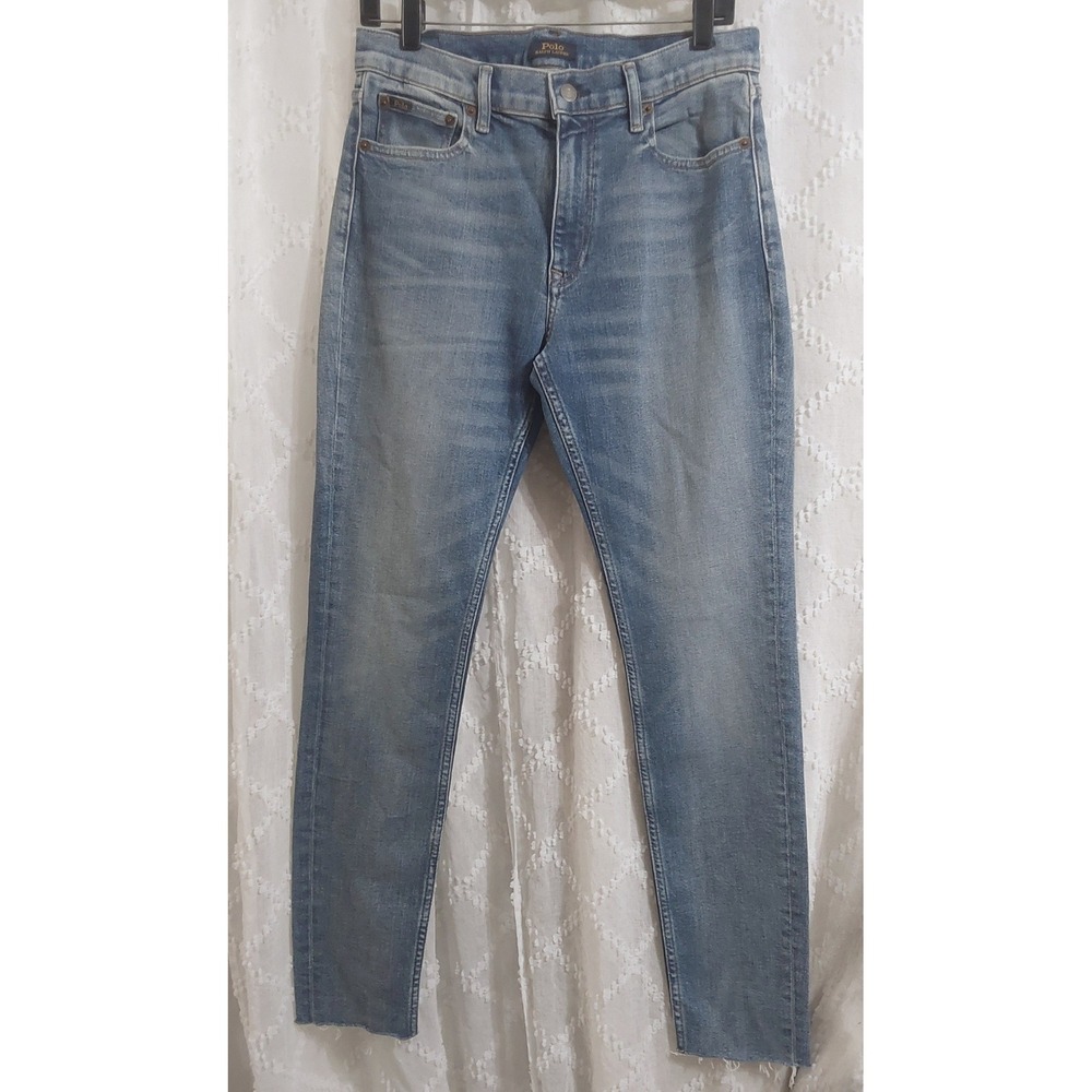 Polo Ralph Lauren The Tompkins Mid Rise Womens Skinny Jeans Size 30x30